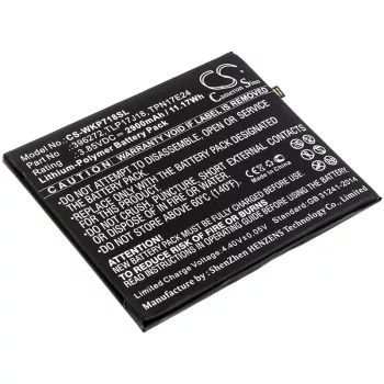   Wiko TPN17E24 helyettesítő mobiltelefon akkumulátor (Li-Polymer, 3.85V, 2900mAh / 11.17Wh) - Utángyártott