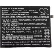 Wiko TPN17E24 helyettesítő mobiltelefon akkumulátor (Li-Polymer, 3.85V, 2900mAh / 11.17Wh) - Utángyártott