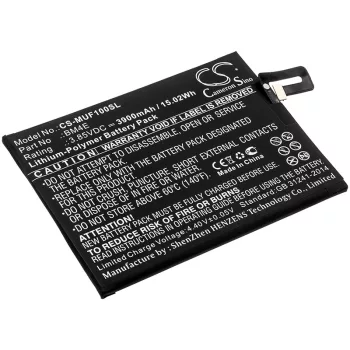  Xiaomi / Pocophone BM4E helyettesítő mobiltelefon akkumulátor (Li-Polymer, 3.85V, 3900mAh / 15.02Wh) - Utángyártott