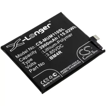   Xiaomi BM4R helyettesítő mobiltelefon akkumulátor (Li-Polymer, 3.85V, 3900mAh / 15.02Wh) - Utángyártott