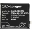Xiaomi BM4R helyettesítő mobiltelefon akkumulátor (Li-Polymer, 3.85V, 3900mAh / 15.02Wh) - Utángyártott
