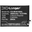 Xiaomi BN5A helyettesítő mobiltelefon akkumulátor (Li-Polymer, 3.85V, 4900mAh / 18.87Wh) - Utángyártott