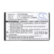 ZTE Li3710T42P3h553457 helyettesítő mobiltelefon akkumulátor (Li-Ion, 3.7V, 800mAh / 2.96Wh) - Utángyártott
