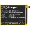 ZTE Li3931T44P8h806139 helyettesítő mobiltelefon akkumulátor (Li-Polymer, 3.85V, 3100mAh / 11.94Wh) - Utángyártott