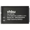 LG KU380, KU385 készülékekhez mobiltelefon akkumulátor (Li-Ion, 3.7V, 600mAh / 2.22Wh) - Utángyártott