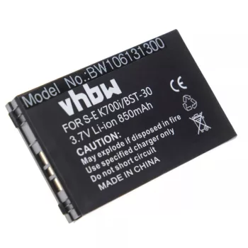  Sony-Ericsson J210i készülékhez mobiltelefon akkumulátor (Li-Ion, 3.7V, 850mAh / 3.15Wh) - Utángyártott
