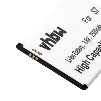   Ulefone S7 készülékhez mobiltelefon akkumulátor (Li-Ion, 3.8V, 2500mAh / 9.5Wh) - Utángyártott