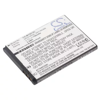   Vodafone VF 540 készülékhez mobiltelefon akkumulátor (Li-Ion, 3.7V, 750mAh / 2.78Wh) - Utángyártott