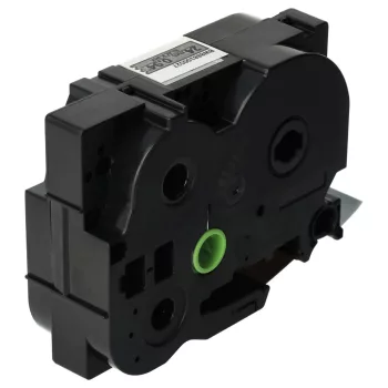   Brother AHe-SM951, HGE-SM951 helyettesítő címkeszalag (Matt Ezüst alapon Fekete) - Utángyártott