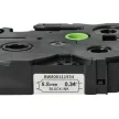 Brother AHS-221, HS-221, HSe-221, LMHSe221 helyettesítő címkeszalag (Fehér alapon Fekete) - Utángyártott