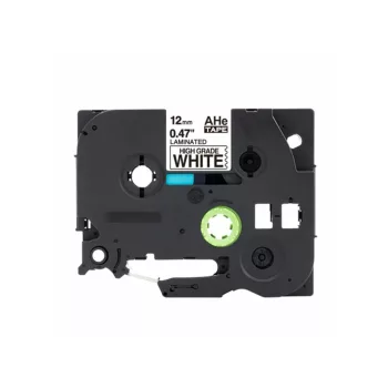   Brother HGE-231 helyettesítő címkeszalag (Fehér alapon Fekete) - Utángyártott