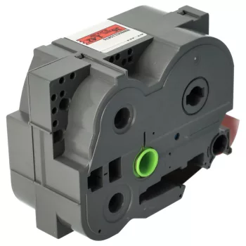   Brother HGE-461 helyettesítő címkeszalag (Piros alapon Fekete) - Utángyártott