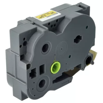   Brother HGE-S651 helyettesítő címkeszalag (Sárga alapon Fekete) - Utángyártott