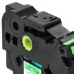 Brother TZ-241, TZE-241 helyettesítő címkeszalag (Neon Zöld alapon Fekete) - Utángyártott