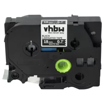   Brother TZ-241, TZE-241 helyettesítő címkeszalag (Fekete alapon Fehér) - Utángyártott