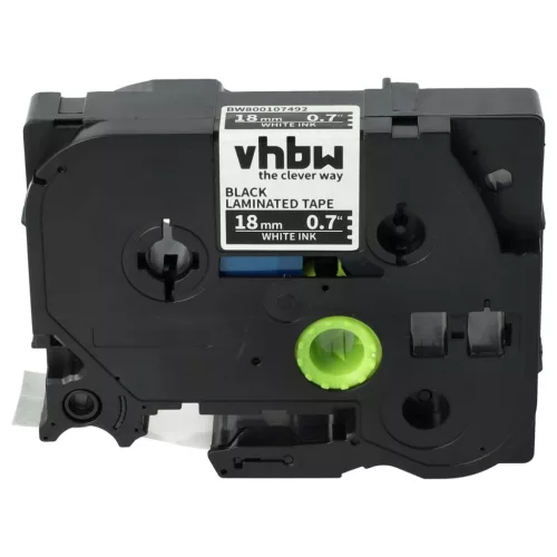 Brother TZ-241, TZE-241 helyettesítő címkeszalag (Fekete alapon Fehér) - Utángyártott