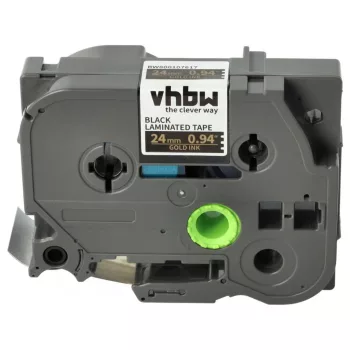   Brother TZ-354, TZE-354 helyettesítő címkeszalag (Fekete alapon Arany) - Utángyártott