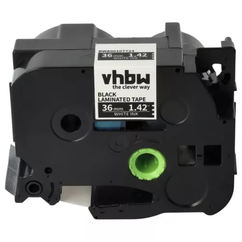 Brother TZ-365, TZE-365 helyettesítő címkeszalag (Fekete alapon Fehér) - Utángyártott