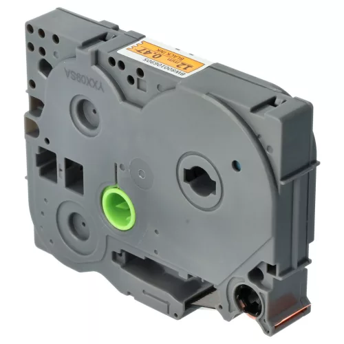 Brother TZ-B31, TZE-B31 helyettesítő címkeszalag (Neon Narancssárga alapon Fekete) - Utángyártott