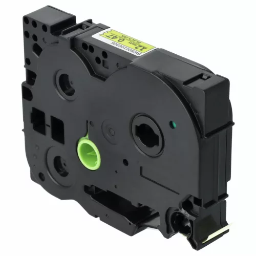 Brother TZ-C31, TZE-C31 helyettesítő címkeszalag (Neon Sárga alapon Fekete) - Utángyártott