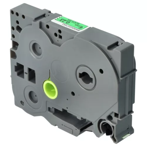 Brother TZ-D11, TZE-D11 helyettesítő címkeszalag (Neon Zöld alapon Fekete) - Utángyártott