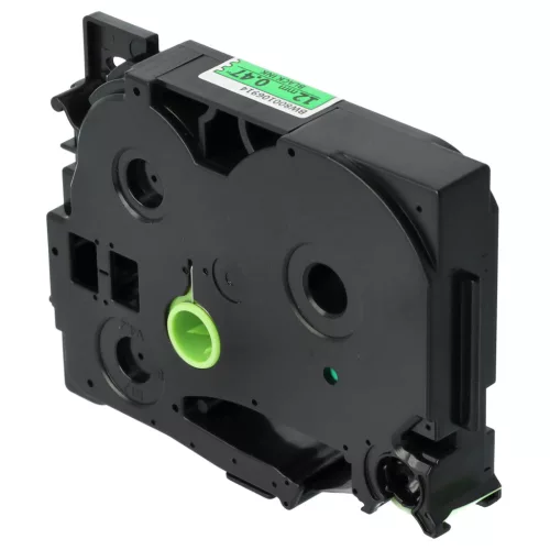 Brother TZ-D31, TZE-D31 helyettesítő címkeszalag (Neon Zöld alapon Fekete) - Utángyártott