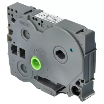   Brother TZ-FX231, TZE-FX231 helyettesítő címkeszalag (Fehér alapon Fekete) - Utángyártott