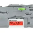 Brother TZ-FX431, TZE-FX431 helyettesítő címkeszalag (Piros alapon Fekete) - Utángyártott