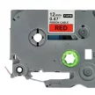 Brother TZ-FX431, TZE-FX431 helyettesítő címkeszalag (Piros alapon Fekete) - Utángyártott