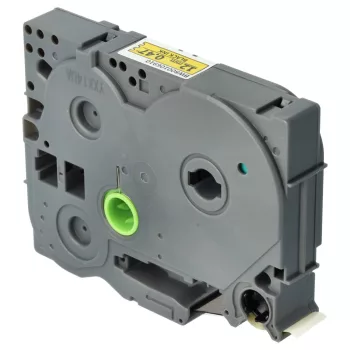   Brother TZ-FX631, TZE-FX631 helyettesítő címkeszalag (Sárga alapon Fekete) - Utángyártott