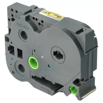   Brother TZ-FX641, TZE-FX641 helyettesítő címkeszalag (Sárga alapon Fekete) - Utángyártott