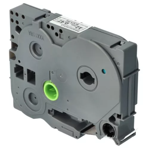 Brother TZ-M31, TZE-M31 helyettesítő címkeszalag (Matt Átlátszó alapon Fekete) - Utángyártott