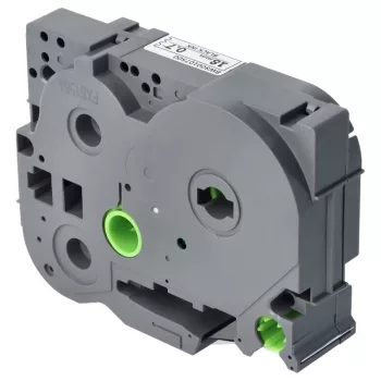   Brother TZ-SE4, TZE-SE4 helyettesítő címkeszalag (Fehér alapon Fekete) - Utángyártott