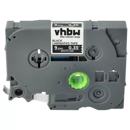 Brother TZE-325 helyettesítő címkeszalag (Fekete alapon Fehér) - Utángyártott