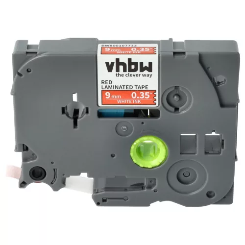 Brother TZE-425 helyettesítő címkeszalag (Piros alapon Fehér) - Utángyártott