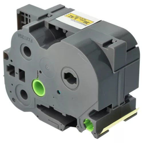 Brother TZ-661, TZE-661L helyettesítő címkeszalag (Sárga alapon Fekete) - Utángyártott