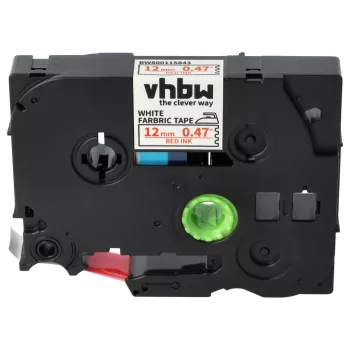   Brother TZE-FA3R helyettesítő címkeszalag (Fehér alapon Piros) - Utángyártott