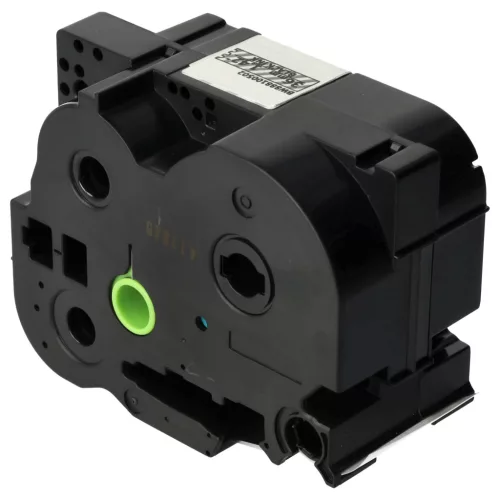 Brother TZ-FX161, TZE-FX161 helyettesítő címkeszalag (Átlátszó alapon Fekete) - Utángyártott