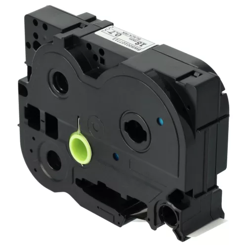 Brother TZ-FX241, TZE-FX241 helyettesítő címkeszalag (Fehér alapon Fekete) - Utángyártott