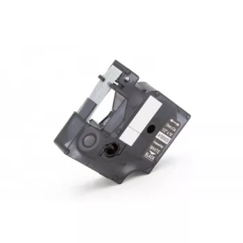   Dymo RhinoPro 3000, 5000, 6000, ILP 219 készülékekhez címkeszalag (Fekete alapon Fehér) - Utángyártott