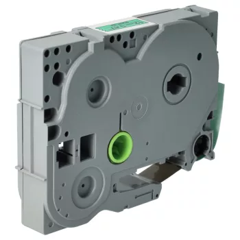   Brother TZE-S731 helyettesítő címkeszalag (Zöld alapon Fekete) - Utángyártott