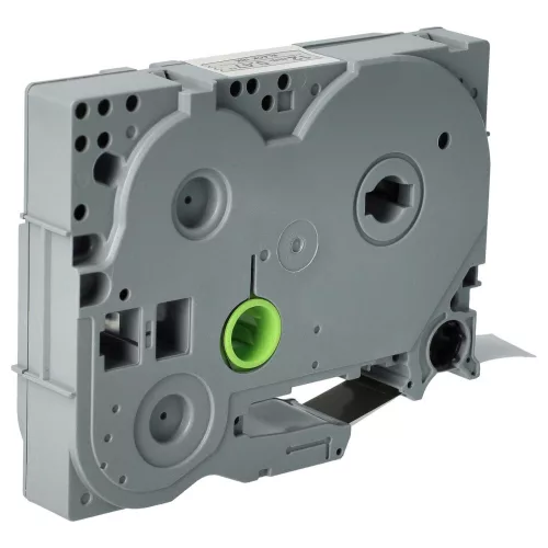 Brother TZE-SM931 helyettesítő címkeszalag (Matt Ezüst alapon Fekete) - Utángyártott