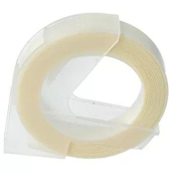   Dymo 0898100, S0898100 helyettesítő címkeszalag (Átlátszó alapon Fehér) - Utángyártott
