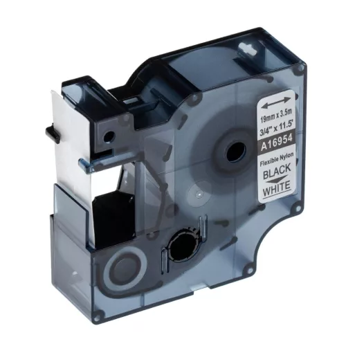 Dymo 16954 helyettesítő címkeszalag (Fehér alapon Fekete) - Utángyártott