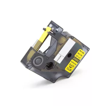   Dymo 18054 helyettesítő zsugorcső tekercs (Sárga alapon Fekete) - Utángyártott