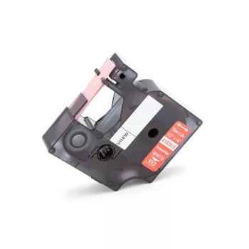   Dymo 1805416 helyettesítő címkeszalag (Piros alapon Fehér) - Utángyártott