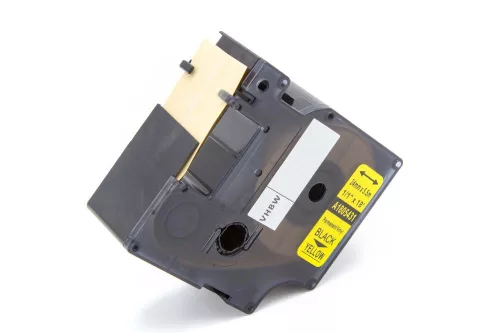 Dymo 1805431 helyettesítő címkeszalag (Sárga alapon Fekete) - Utángyártott