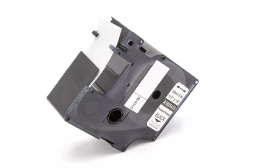 Dymo 1805433 helyettesítő címkeszalag (Átlátszó alapon Fekete) - Utángyártott