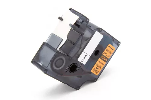 Dymo 18436 helyettesítő címkeszalag (Narancssárga alapon Fekete) - Utángyártott