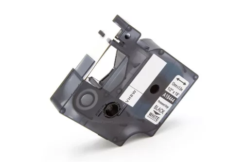 Dymo 18444 helyettesítő címkeszalag (Fehér alapon Fekete) - Utángyártott